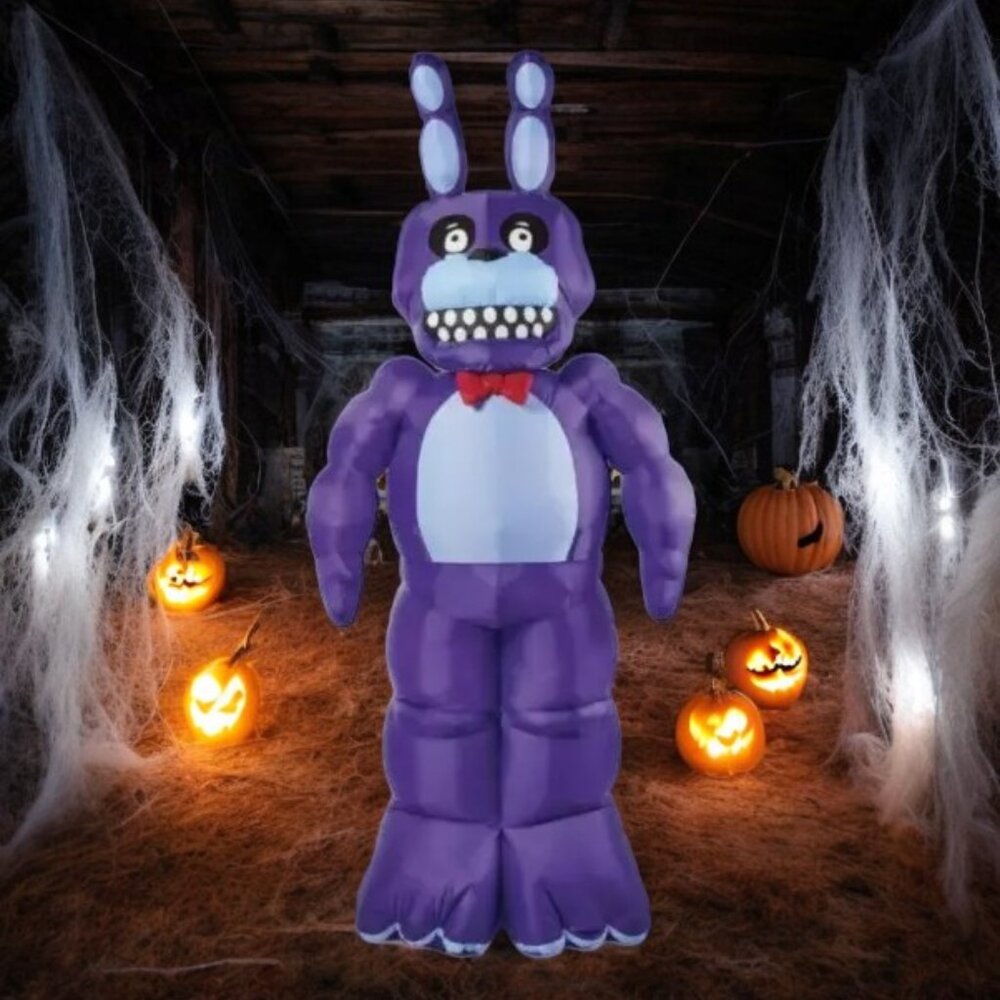 Five Nights at Freddy's Bonnie Inflatable Animated Halloween Prop Animatronic